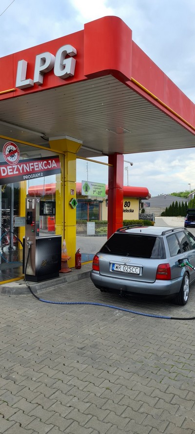 Stację  tankowania gazem LPG