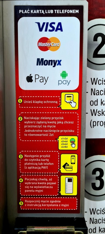 Terminale do płatności kartą płatniczą