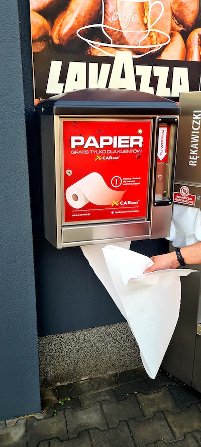 Papier do wycierania szyb