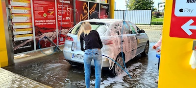 Stanowiska ze szczotką z delikatnym włosiem