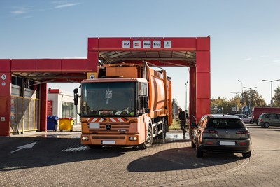 Stanowisko Bus z podestem mobilnym